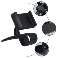 1 pc universal plastic 360 degree rotating dashboard mount gps navigation holder clip bracket