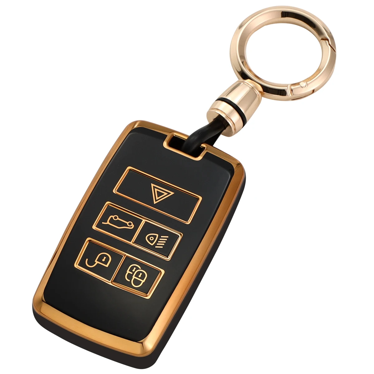 Мягкий чехол для брелока из ТПУ подходит Range Rover Defender Land Discovery Sport Evoque 2024 года