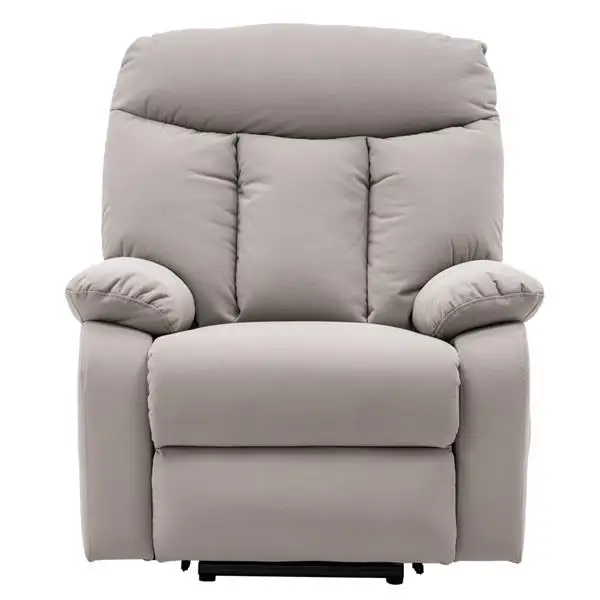 

Type A Electric Lift Function Chair with Massage Silver White PU A and B box