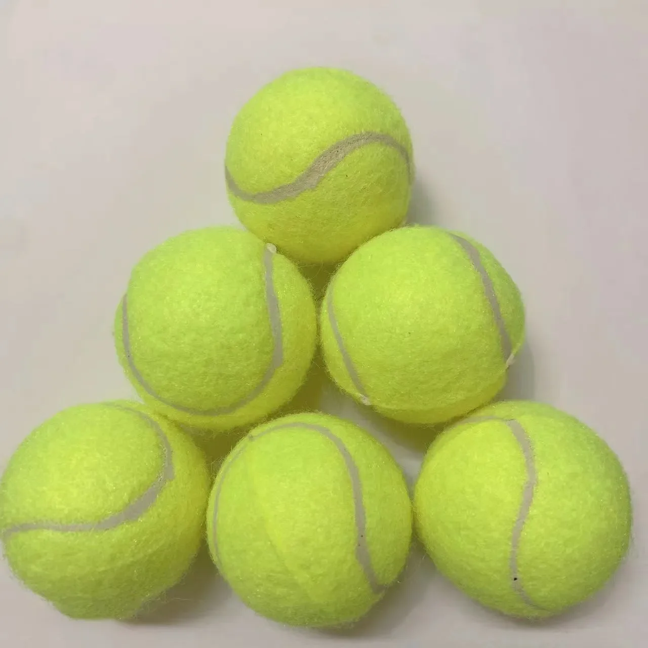 

2023NEW 6pcs/ Pack Dog Balls Pet Tennis Toy ball Automatic Thrower Supporting Bouncy Spare ball