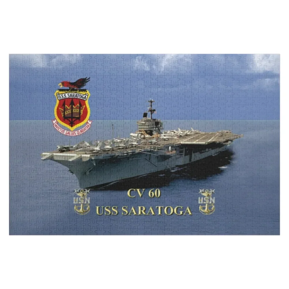 CV-60 USS Saratoga головоломка индивидуальные подарки для детей лес взрослых малышей