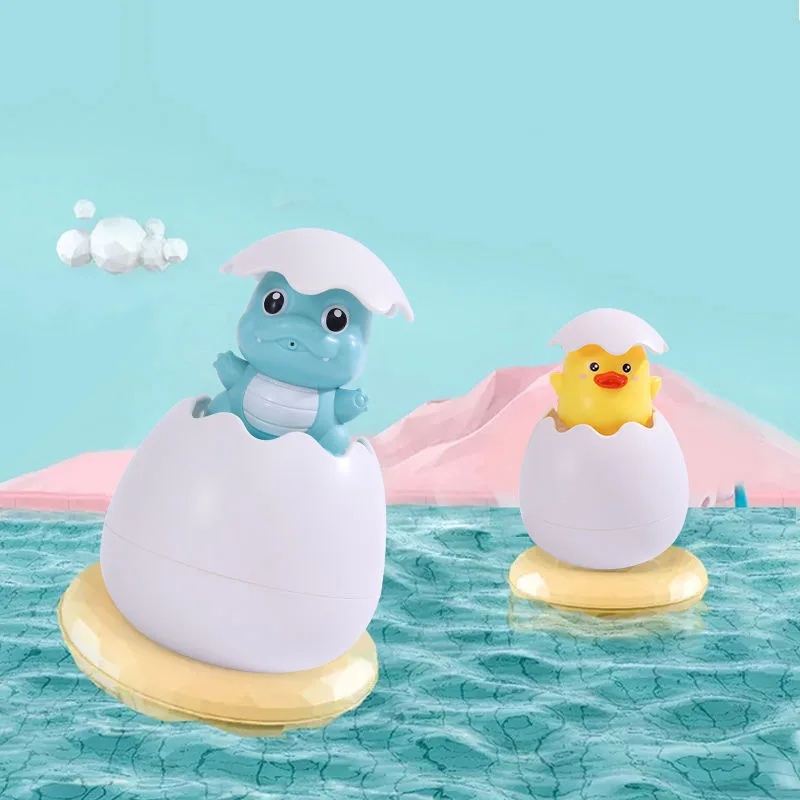 

Baby Swimming Bathroom Bathing Shower Toy Children's Penguin Egg Water Spray Sprinkler Sprinkling Toy Kids Water Clockwork Toys