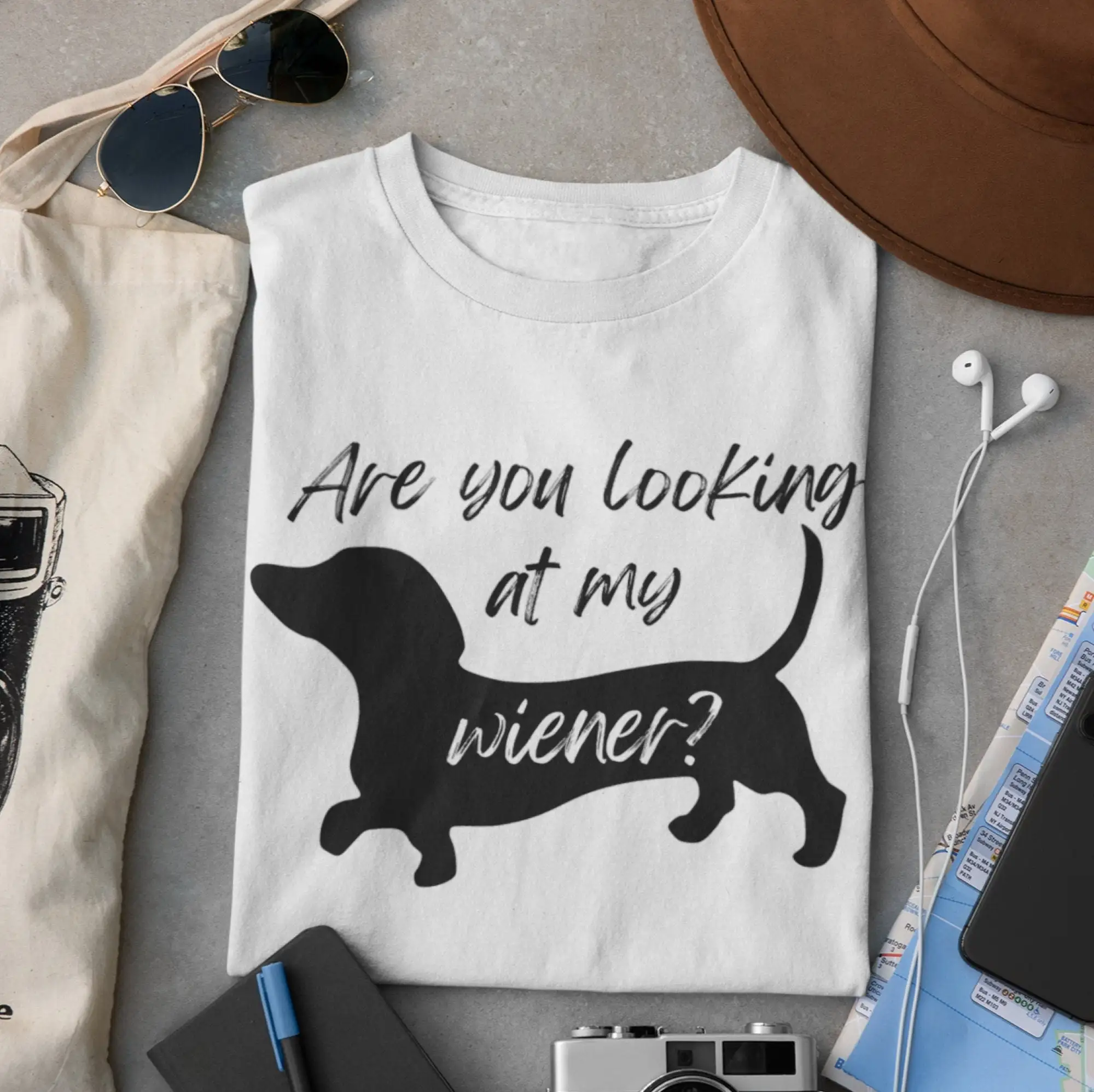 Забавная футболка Wiener dog владелец таксы для колбасы Weiner вы смотрите на мой