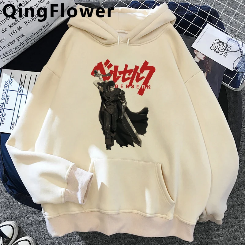 

Berserk Guts hoodies male anime harajuku grunge Korea male hoddies harajuku