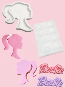 Décoration de gâteau Barbie, Papier comestible décoration gâteau, Déco de  gateau comestible amusantes pour anniversaire Barbie