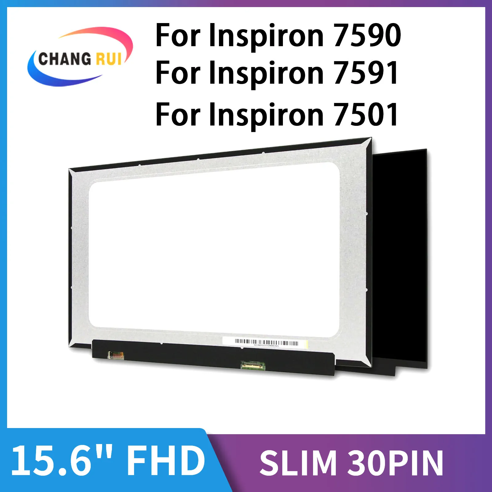 

CRO 15.6 Inch Laptop Screen For Inspiron 7590 Inspiron 7591 Inspiron 7501 Matrix 1920*1080 EDP 30 Pin IPS Screen