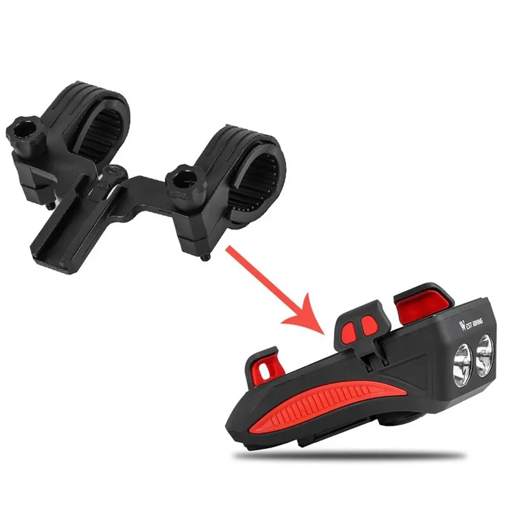 

Cycle Head Light Holder Adaptor Bicycle Front Lamp Bracket Bike Headlamp Mount Accessories Cycling Light Parts