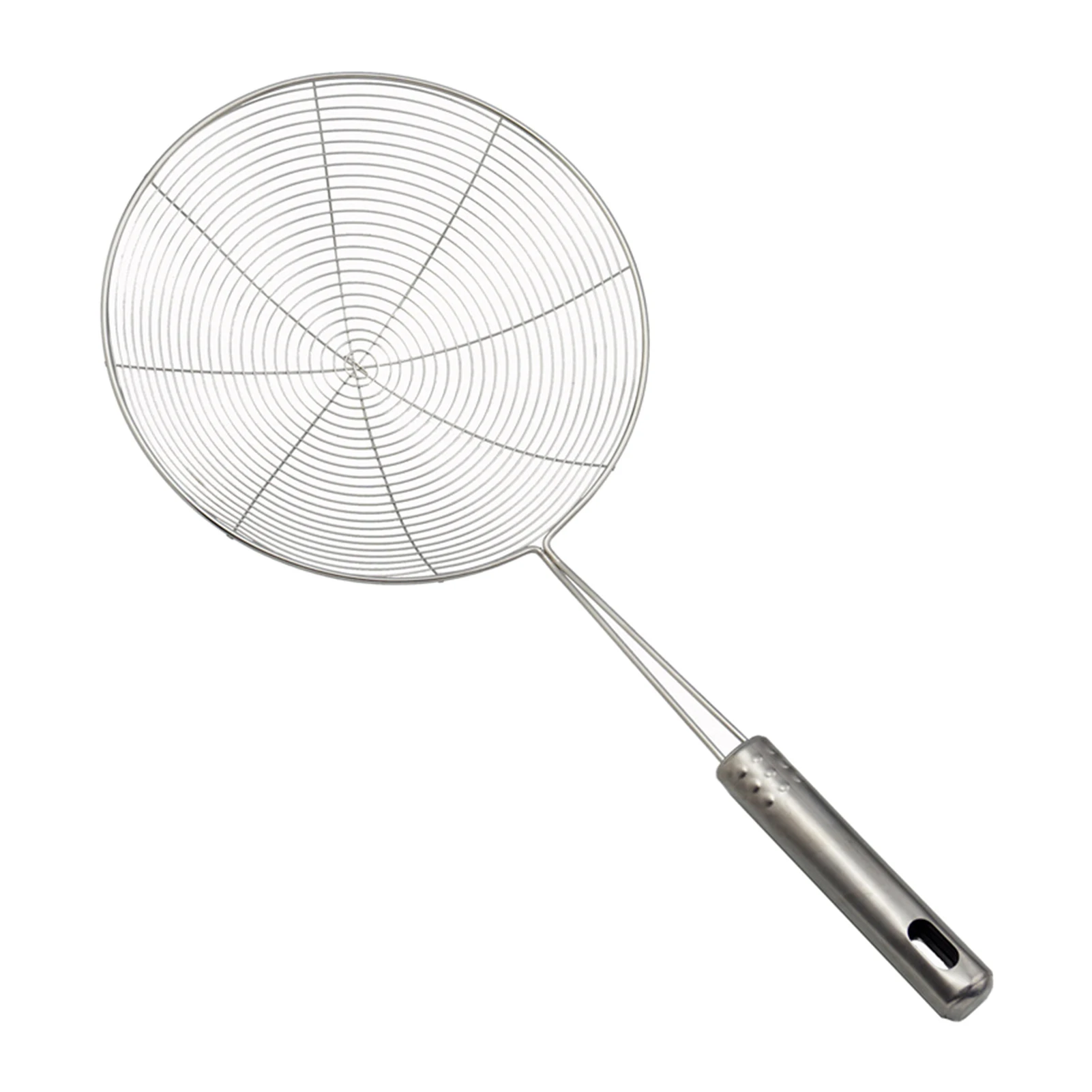 

Сетчатый фильтр для жарки, прочный, утолщенный, эргономичный, из нержавеющей стали, для кухни, ресторана, Легкая очистка