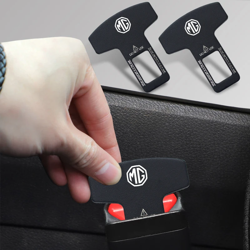 

Car Safety Belt Clip Seat Buckle Vehicle-mounted for MG 3 5 6 7 GT GS Hector HS ZS ZX EZS EHS 3SW MG3X-Cross Accessories