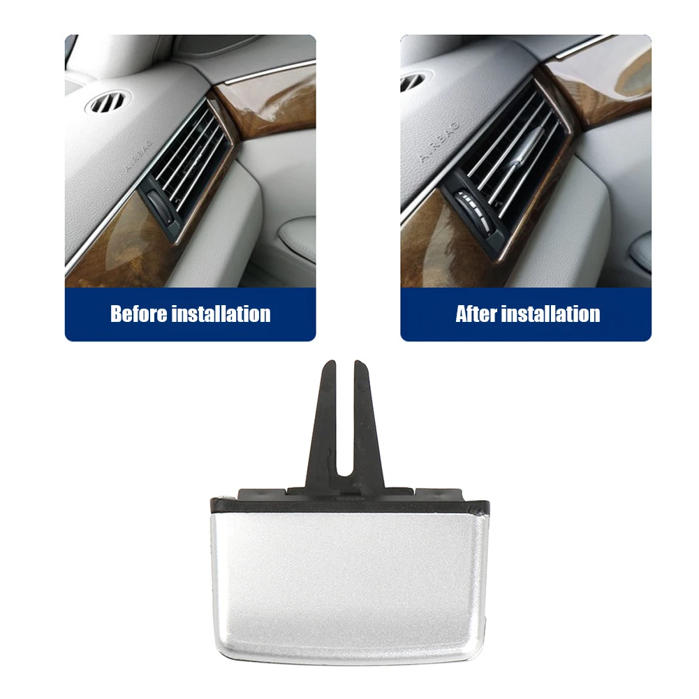 

For Mercedes-Benz W212 E260 2009-2013 Car Front A/C Air Outlet Label Clip Air Conditioning Blade Adjustment Clip Repair Kit