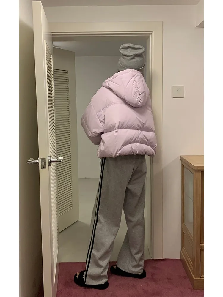 [Распродажа невозврат] Im Warm Beiguo 4 цвета 90 белый капюшон на утином пуху теплый