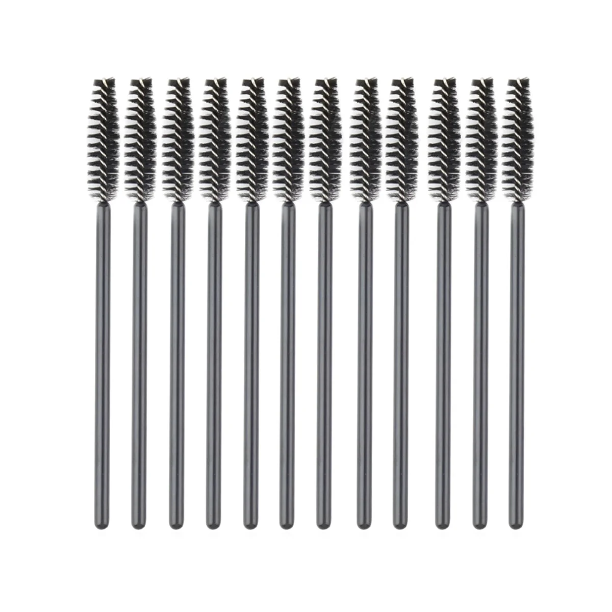 

500Pcs New Makeup Brush Synthetic Fiber Disposable Eyelash Brush Mascara Applicator Stick Brush Makeup Tools