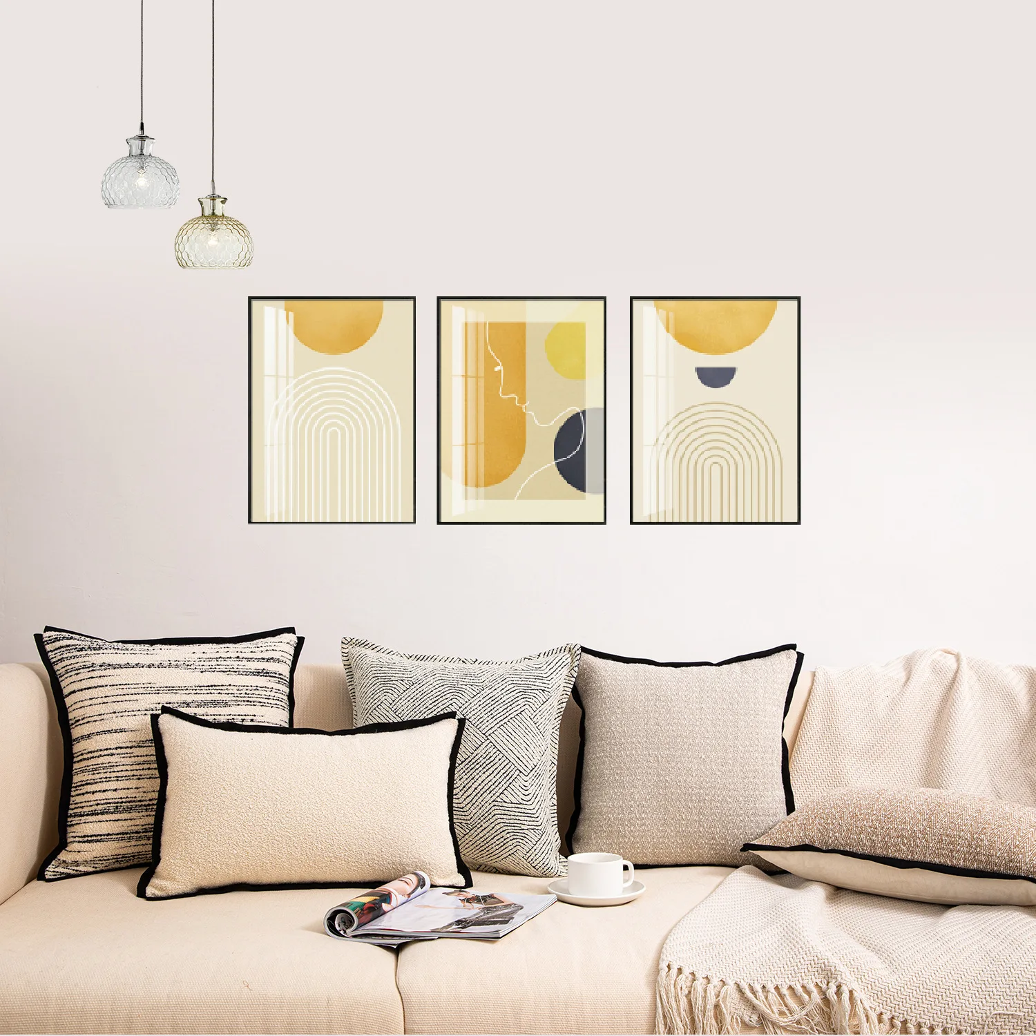 

Velvet Decoration Home Geometric Pillow Cover Polyester Linen Living Room Decoration Cushion Cover 45x45 Abstract Sofa Bed E0601