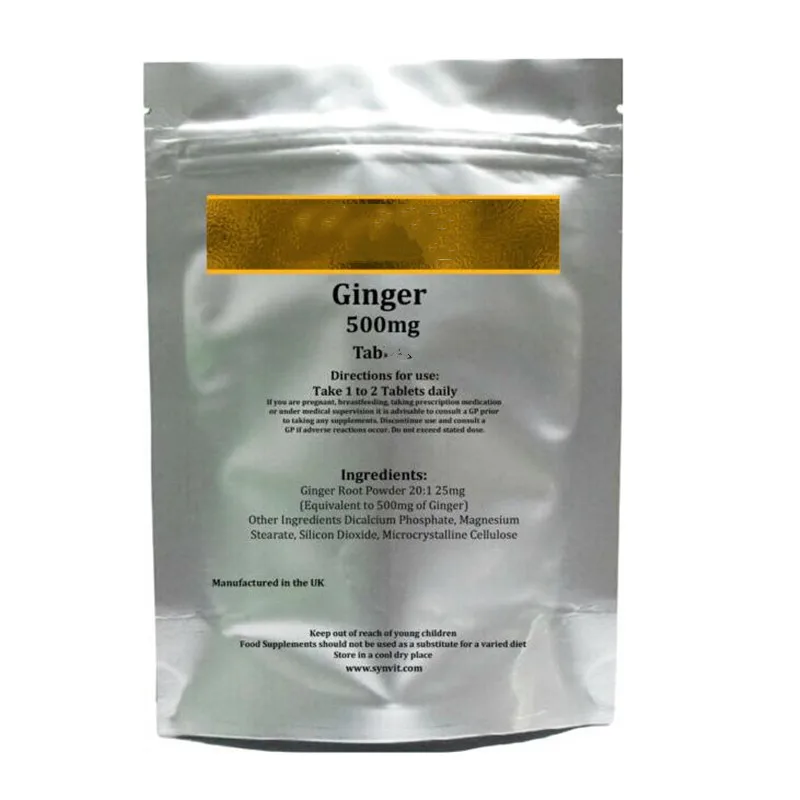 

Natural Ginger Root 500mg * 90pcs / bag