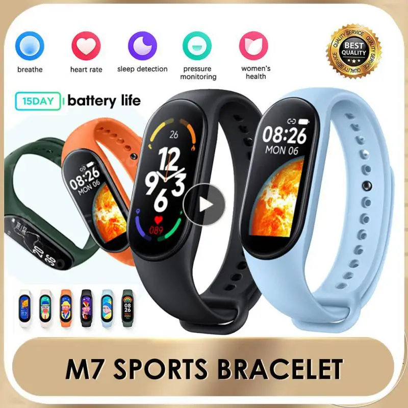 

Watch Wrist Watches Sport Heart Rate Smart Watch Cartoon Blood Pressure Smart Bracelet For Mi Band 7 Smartwatch Fitness Tracker