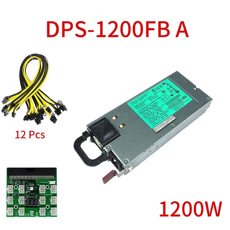 Блок питания 1200 Вт DPS-1200FB A HSTNS-PD11 440785 -001 441830 Для сервера DL580 G5 для майнинга