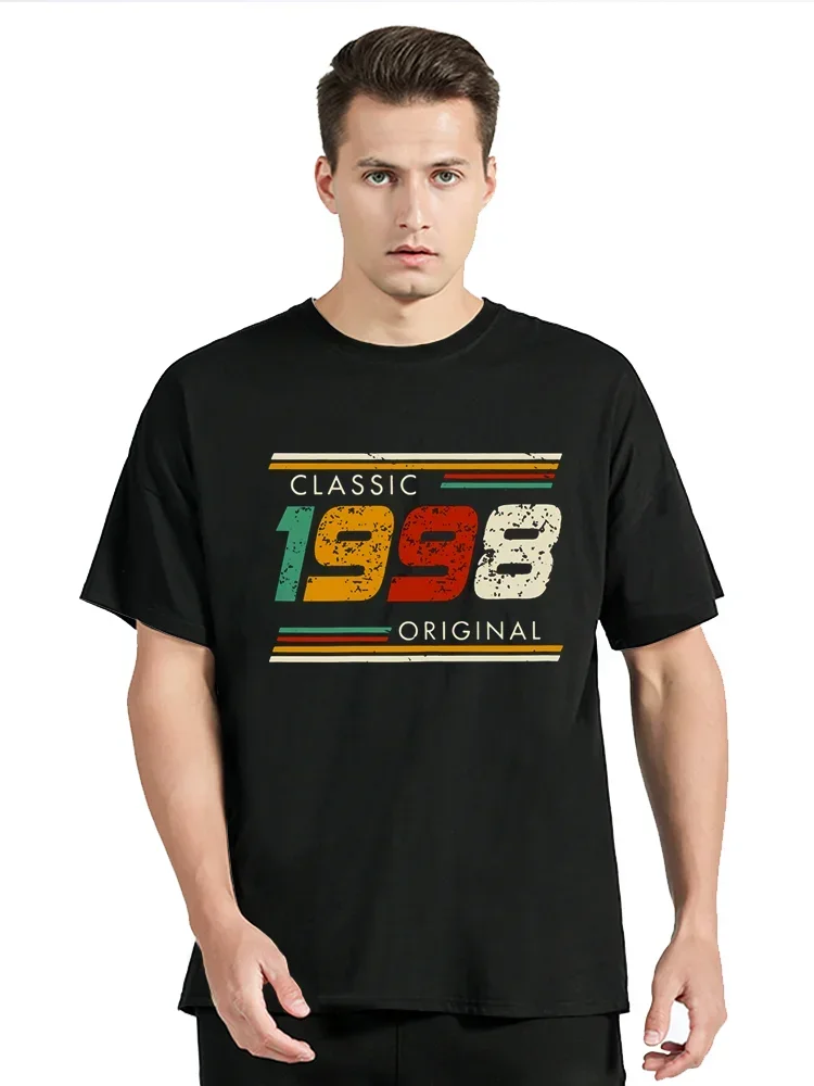 Made In 1998 Limited Edition Fashion T-shirt Casual Basic Of Being Awesome T shirt Graphic Oversized Tshirt Clothing Tops