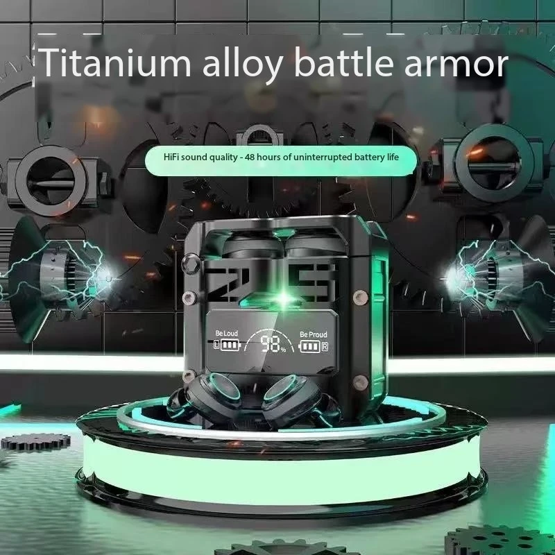 Новые беспроводные наушники TWS M25 Bluetooth 5 3 со светодиодным дисплеем