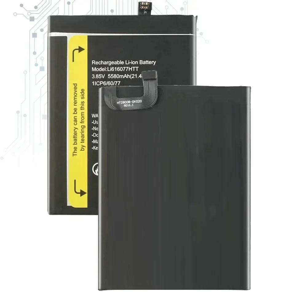 Аккумулятор мобильного телефона Li 616077 HTT 5580 мАч для Blackview BV4900 Pro