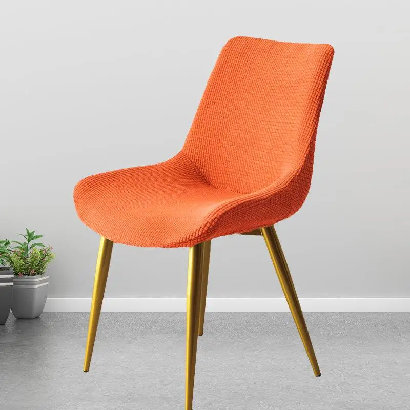 

Однотонные эластичные чехлы для стульев из полиэстера