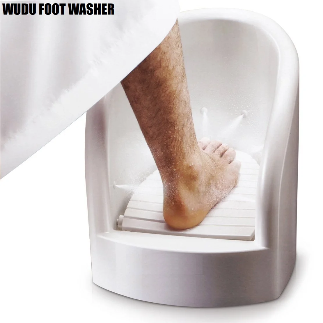 

Home School Plastic Portable Automatic Wash Muslim Wudu Foot Washer