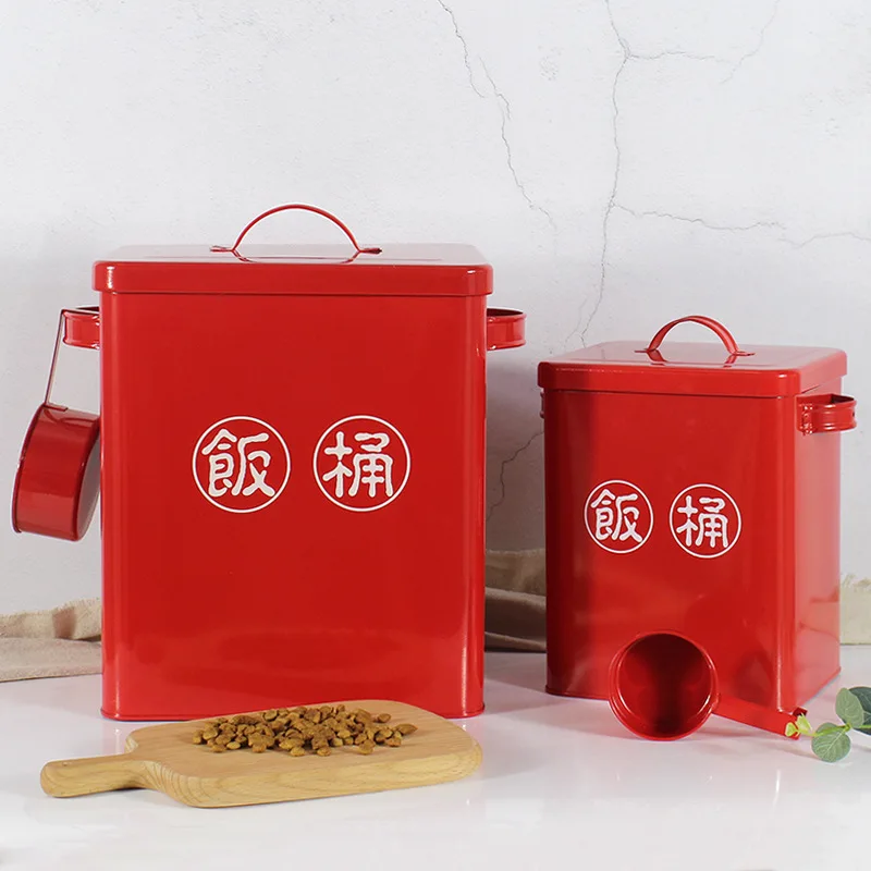 

Металлический контейнер для хранения риса, 6 л