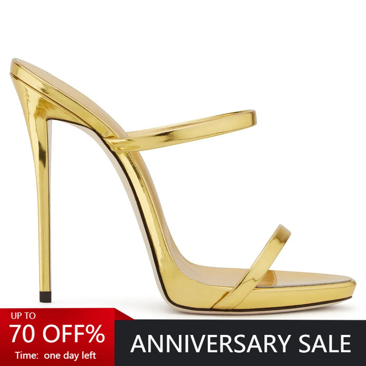 

Women Stiletto Thin High Heel Slide Sandal Sexy Bridal Evening Party Dress Shoe Fashion Concise Ball Summer Lady Sandal 2-CHC-12