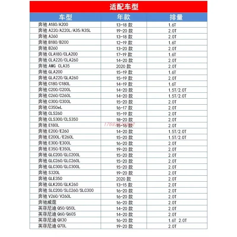 A 2701800109 Масляный фильтр двигателя для Mercedes Benz SLC CLS GLA CLA Class W176 C180 E200 GLC300 QX30 Q50