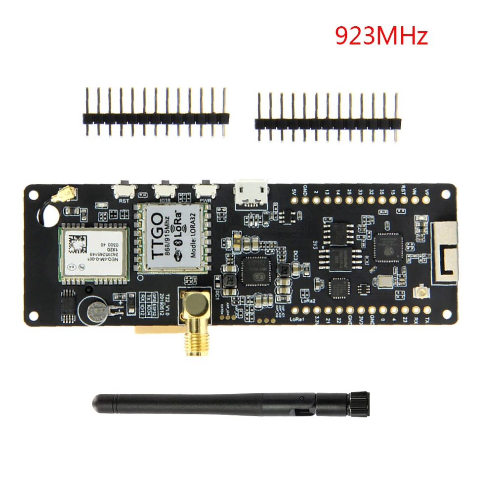 

T-Beam V1.0 ESP32 WiFi Wireless Bluetooth Module NEO-6M SMA LORA 32 Battery Holder, 430MHz