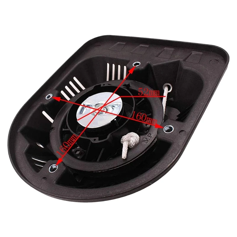 M17D Ручной стартер для 96CC 97CC 98CC 2 8HP Mini Bike 4 тактный 6HP Двигатель Go Kart Генератор