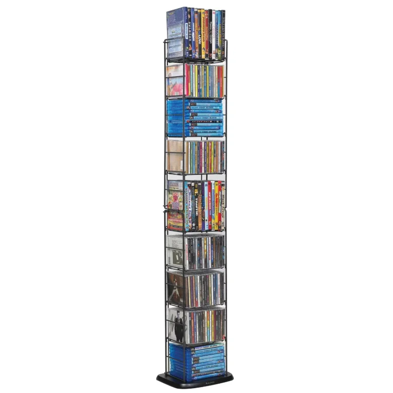 

Atlantic 78205091 Folding CD/DVD Steel-Wire Media Tower cd rack