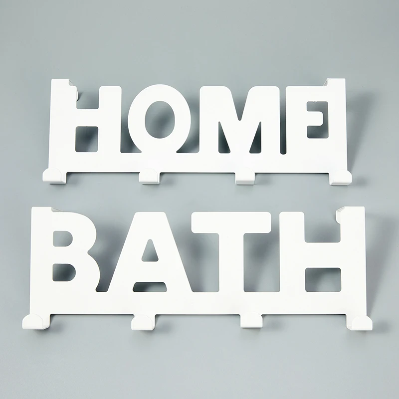 

Over Door Hook Punch Free Frameless Hook Home/ Bath Towel Hooks Bathroom Supply LBE