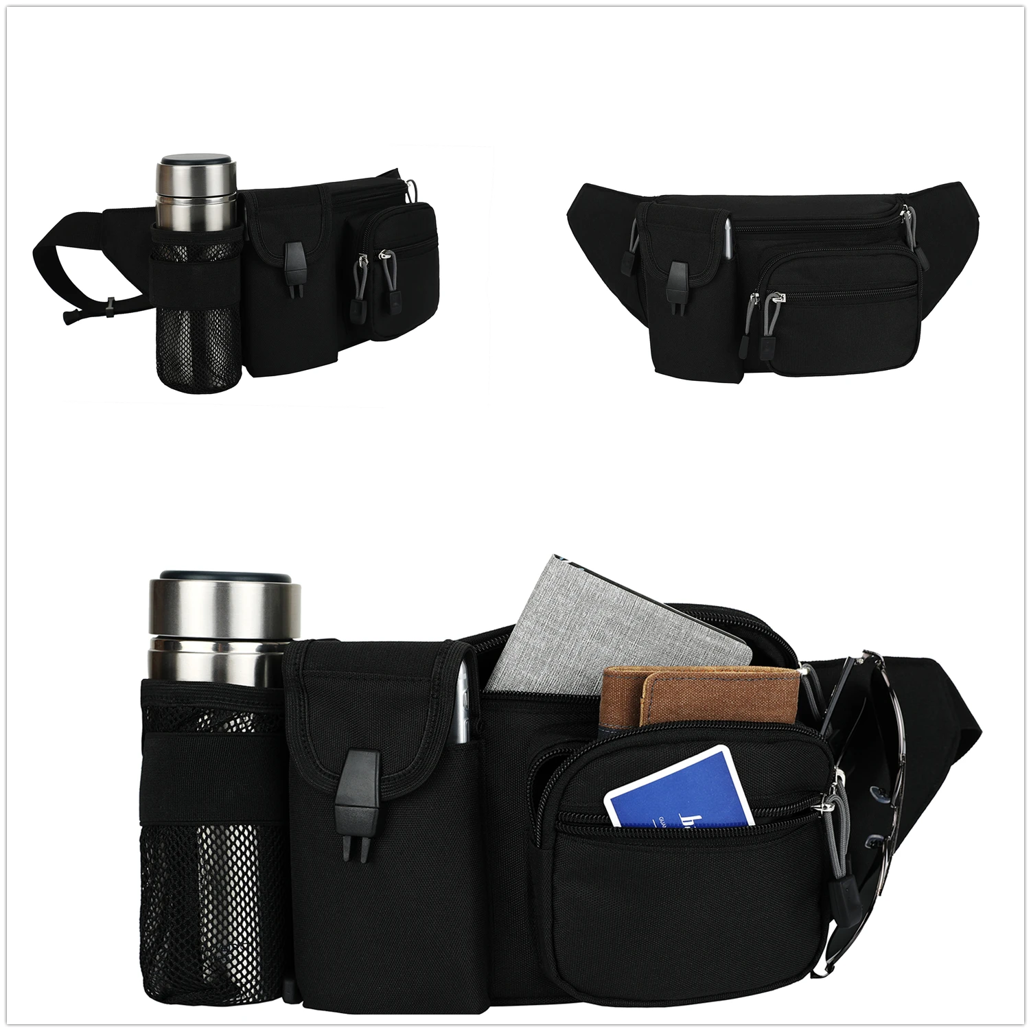 Outdoor Backpack Sports Military Shoulder Bag Waist Bag Hiking Mountaineering Camping Hunting Fishing