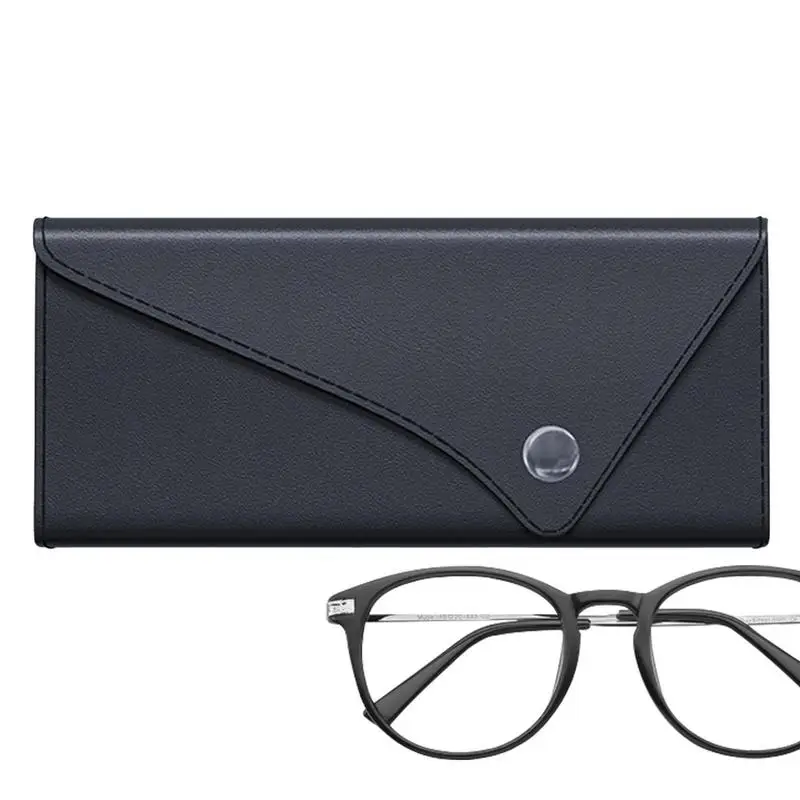 

Sunglasses Holder For Car Sun Visor Universal Car Eyeglasses Organizer Box PU Leather Anti-Scratch Eyewear Hard Shell Organizer