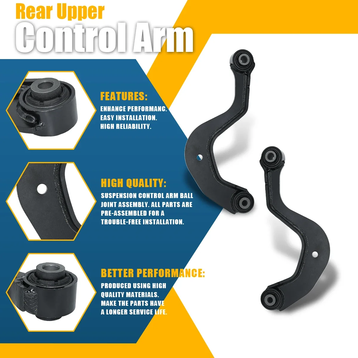 Задние нижние рычаги управления Punino стабилизирующее звено комплект из 8 шт. для