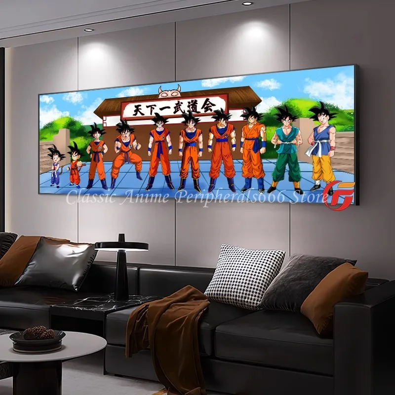 Seven Dragon Ball подвесная живопись World боевые искусства ассоциация декоративный Wukong