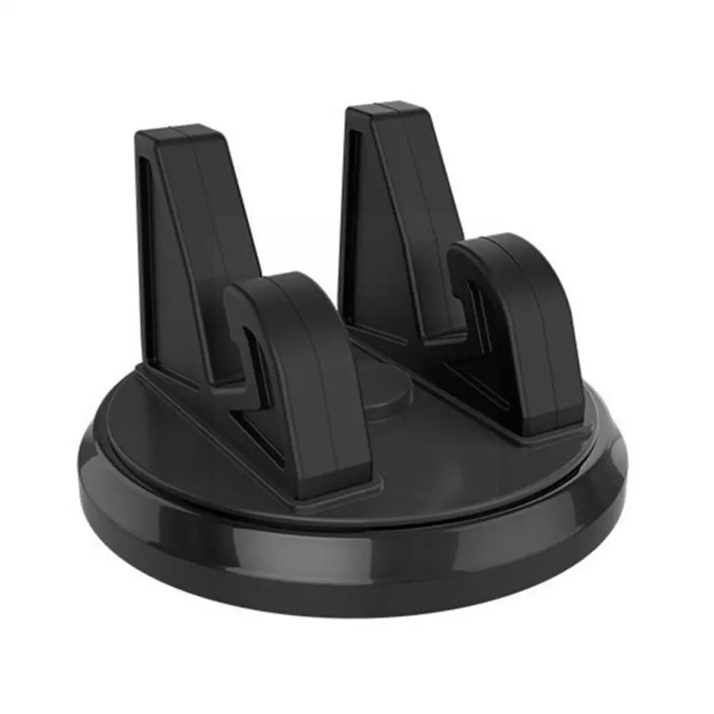 Новый Автомобильный держатель для телефона из сплава, 360 градусов, мягкая силиконовая подставка для автомобиля, нескользящий коврик для Gps, кронштейн для приборной панели, поддержка V8b2