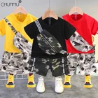 Комплекты одежды для маленьких мальчиков; Летняя хлопковая Футболка; Детский костюм для мальчиков; Детская одежда; Комплект с шортами для младенцев