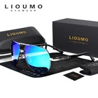 Солнцезащитные очки поляризационные UV400 для мужчин и женщин, авиаторы в алюминиевой оправе, для вождения, подходят для улицы, 2022