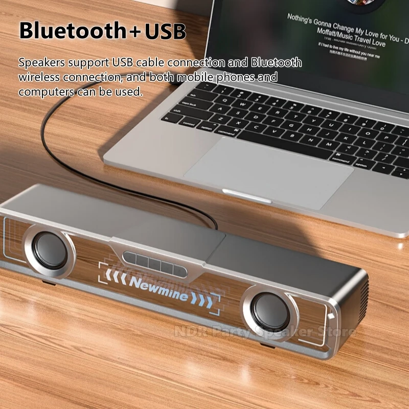 Bluetooth-динамик для ПК аудио портативный домашний настольный сабвуфер