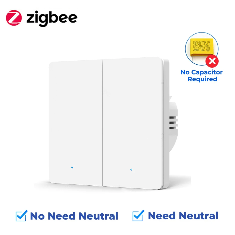 

Zigbee Умный выключатель Smart Life 1/2/3 Gang