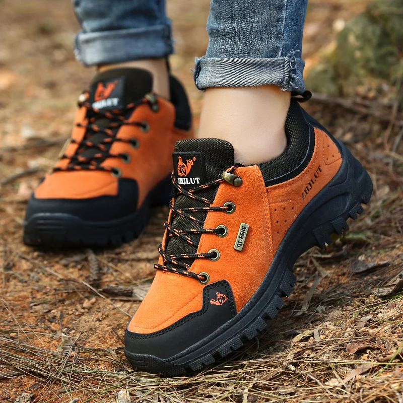 Hot Sale Fashion Outdoor Hiking Man Mountain Shoe Large Size 47 Waterproof Trekking Sneakers Men Non-slip Travel Unisex Sneakers