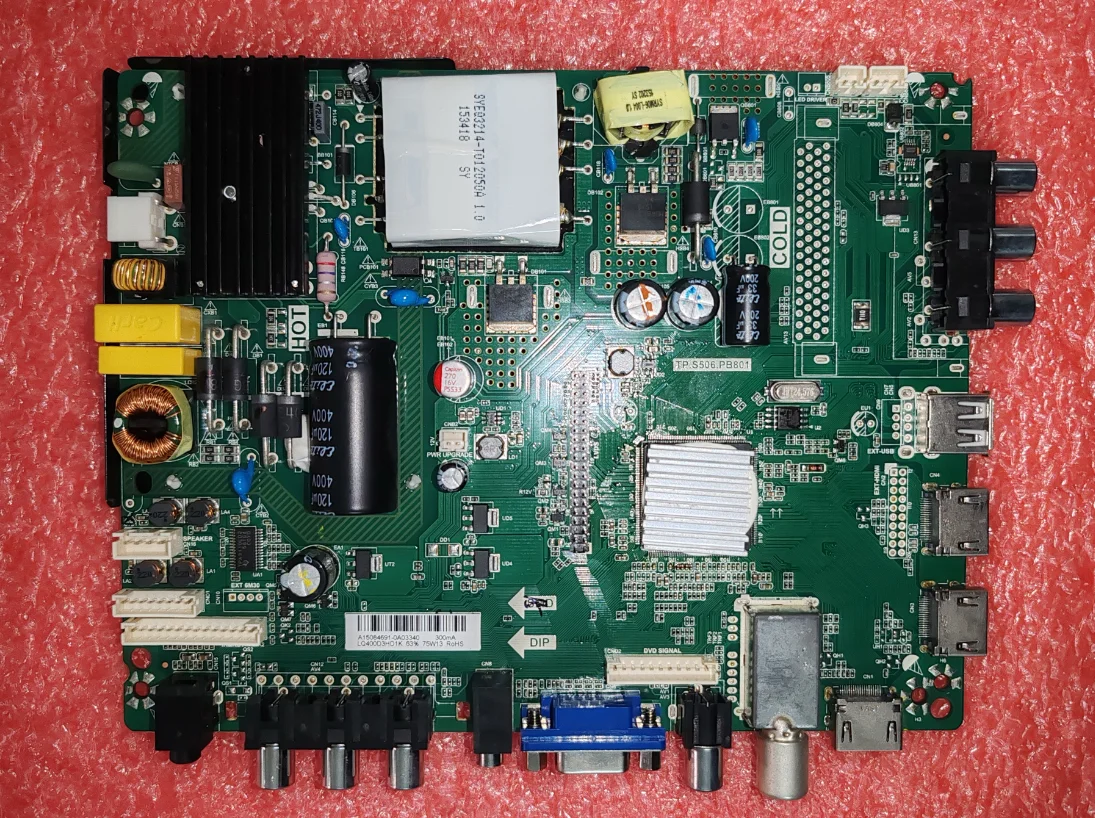 Материнская плата TP.S506.PB801 для телевизора LQ400D3HD1K 75W 300ma