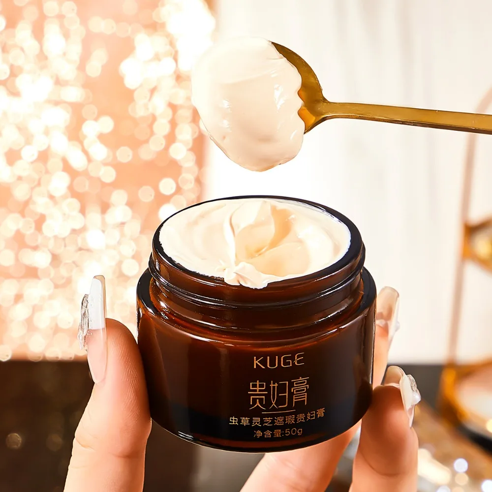 Кордицепс-консилер глянцевый Ganoderma Fade Fine Lines женский крем для лица увлажняющий