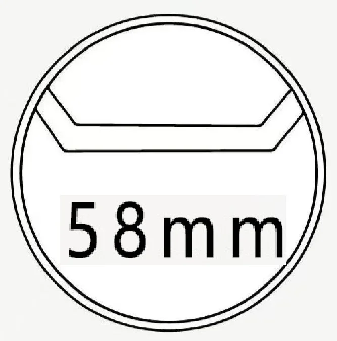 

20 шт./компл., 58/75 мм, прозрачная сумка Ita, значок, рукав для дисплея, круглый значок, украшение, защитный рукав, защитный чехол для значка