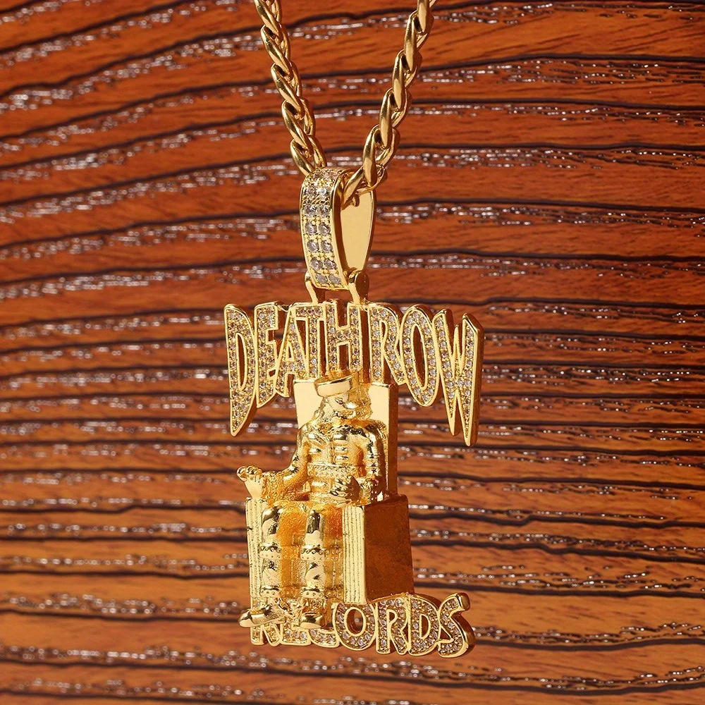 Популярное красивое и модное ожерелье с подвеской в виде кресла-коляски смерти