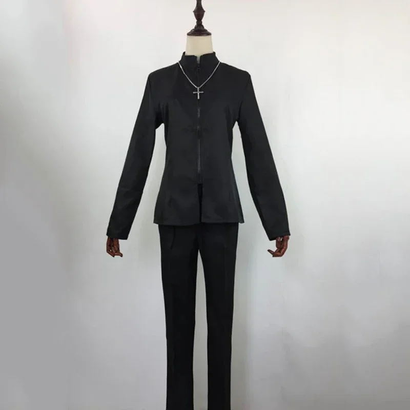 Coslan аниме Fate Stay Night костюмы для косплея Kotomine Kirei косплей костюм Хэллоуин