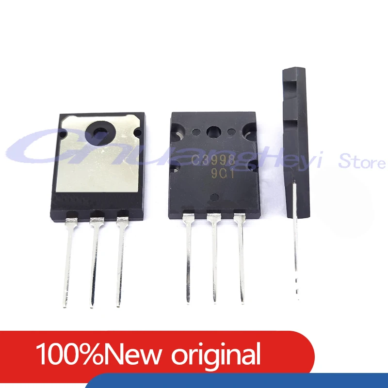 

5PCS/Lot 100% Original New High Quality 2SC3998 C3998 TO-3PL Ultrasonic Dedicated High-power NPN Transistor 25A 1500V 250W