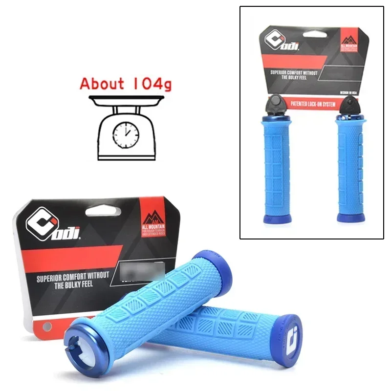 ODI MTB ручки на руль с стопорным кольцом силиконовые нескользящие чехлы велосипеда