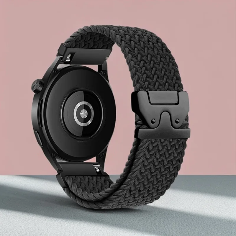 Фото Нейлоновый ремешок 22 мм/20 мм для Huawei Watch GT Runner 2/Ultimate 2/GT6 Pro/GT6 5 46 мм, браслет для Samsung Galaxy Watch 7 6 5 4 №3